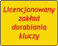 Licencjonowany zakład dorabiania kluczy (rolety, żaluzje)