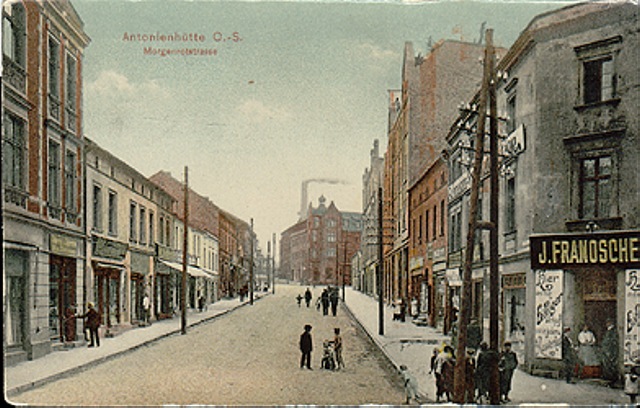 Ruda Śląska na starej pocztówce