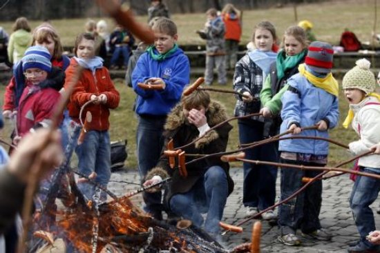 Dzieci przegoniły zimę!