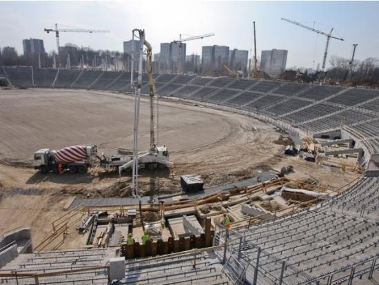 Stadion Śląski. Pięć miesięcy po rozpoczęciu prac modernizacyjnych