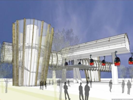 Projekt nowej kolejki linowej w WPKiW