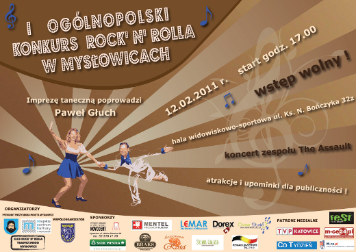 I Ogólnopolski Konkurs Rock and Rolla w Mysłowicach