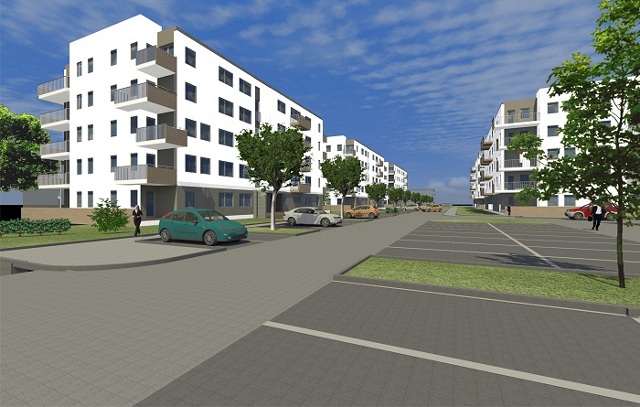 Nowe osiedle mieszkaniowe w Rudzie Śląskiej