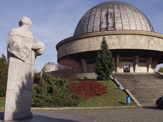 Iluminacja Planetarium Śląskiego
