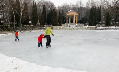 Łyżwami po okręgu