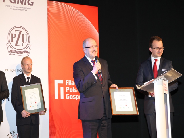 Prezydent Piotr Uszok zwycięzcą plebiscytu Pulsu Biznesu