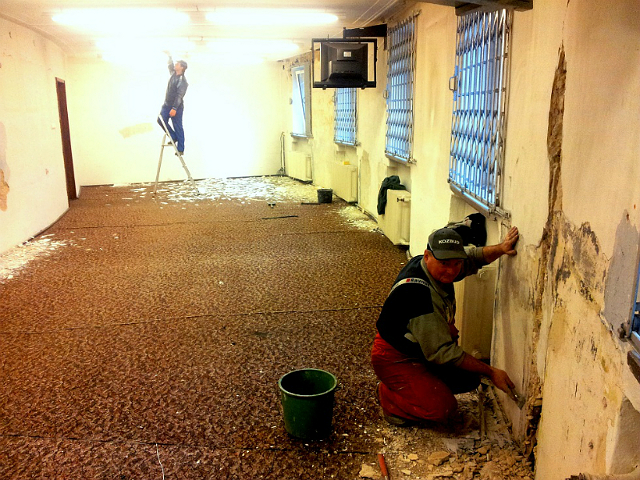 Trwa remont pomieszczeń w Planetarium Śląskim