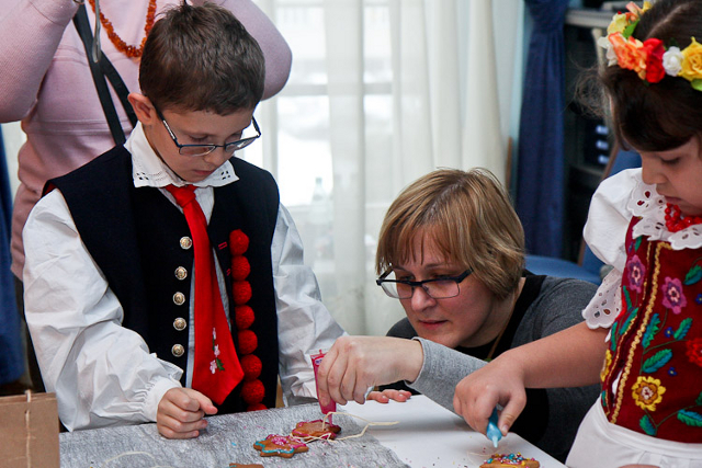 Parkowe wolontariuszki upiekły 120 pierników na choinkę