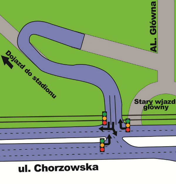 Zmiana organizacji ruchu w Parku. Za kilka miesięcy wjazd główny będzie w innym miejscu