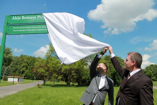 Można już spacerować aleją Browaru Przystań