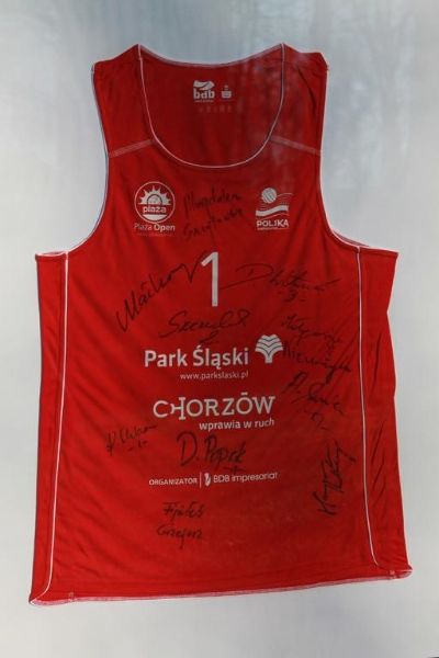 Koszulka z Plaży Open dla fundacji Jurka Owsiaka