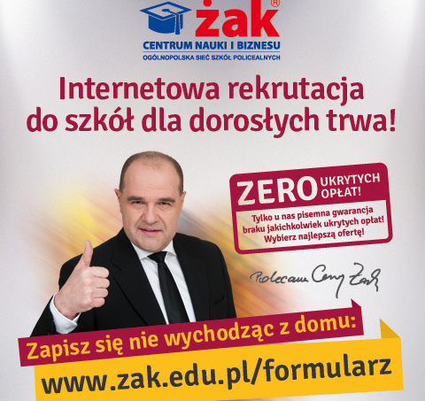 UWAGA! Trwa rekrutacja w ŻAKU!