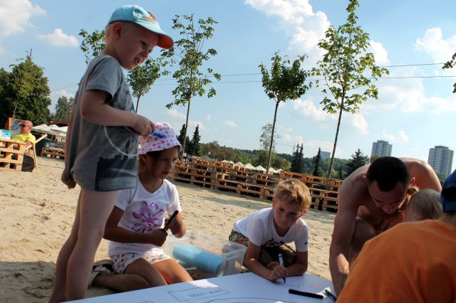 Powstała abstrakcyjna mapa Parku Śląskiego 3