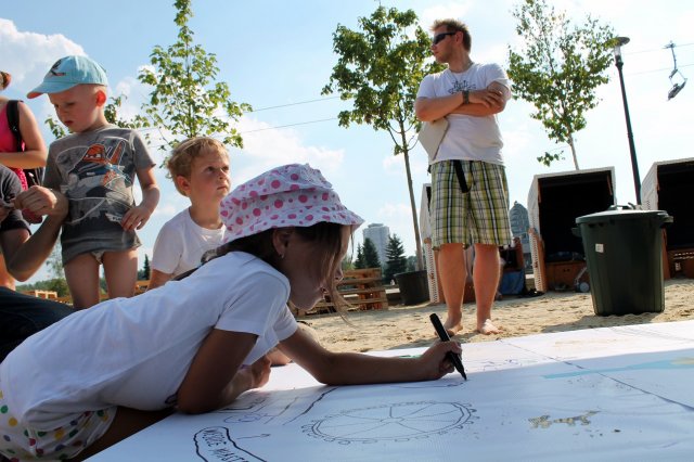Powstała abstrakcyjna mapa Parku Śląskiego 7