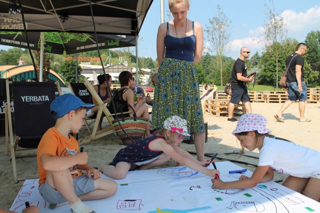 Powstała abstrakcyjna mapa Parku Śląskiego 13