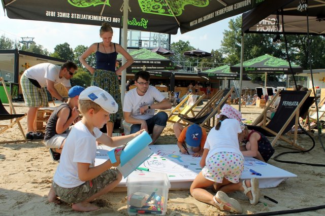 Powstała abstrakcyjna mapa Parku Śląskiego 14