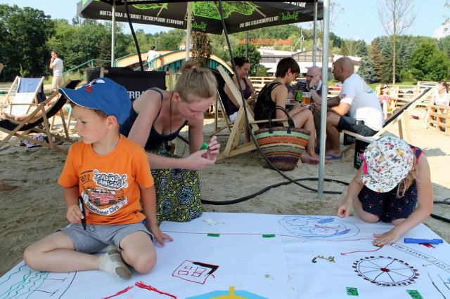 Powstała abstrakcyjna mapa Parku Śląskiego 15
