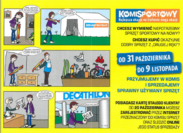 Komis Sportowy w Decathlon Mikołów - tu trafia się mega okazje!