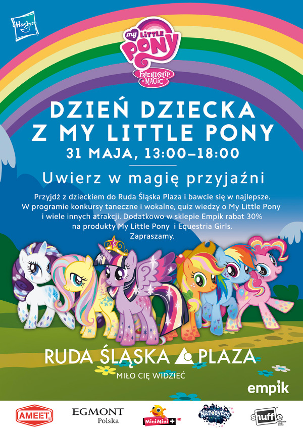 Dzień Dziecka z My Little Pony w Ruda Śląska Plaza!