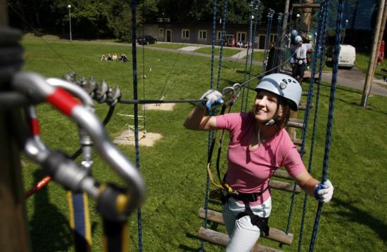 Od "Bambina" do Śląskiego Parku Linowego. O jednej z najmłodszych atrakcji Parku Śląskiego