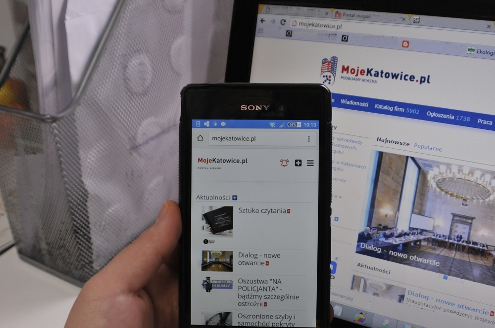 Ile firm w Katowicach ma własną stronę www?