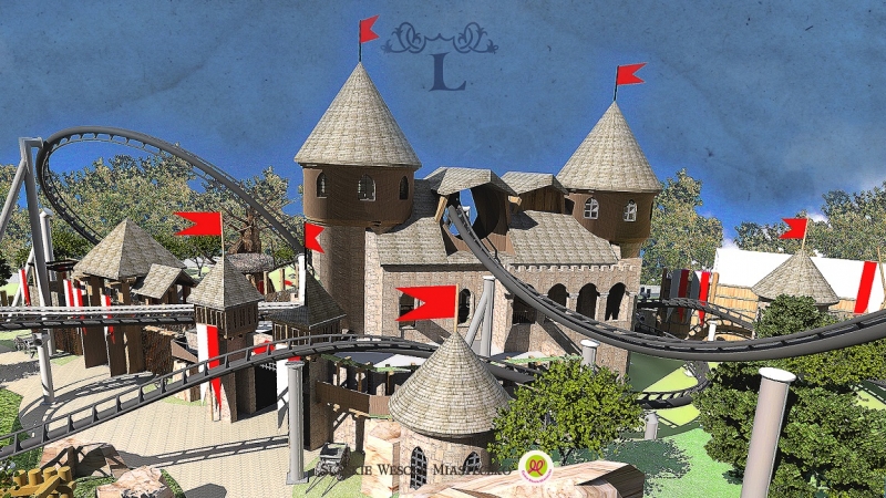 W Śląskim Wesołym Miasteczku budują największy rollercoaster w tej części Europy