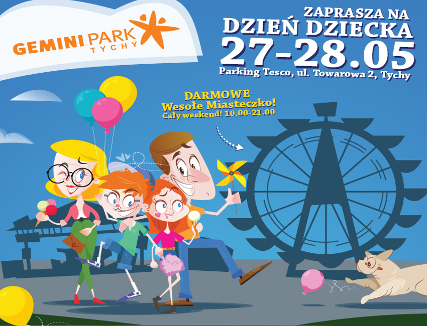 Najlepsze święto w roku! Dzień Dziecka z Gemini Park Tychy