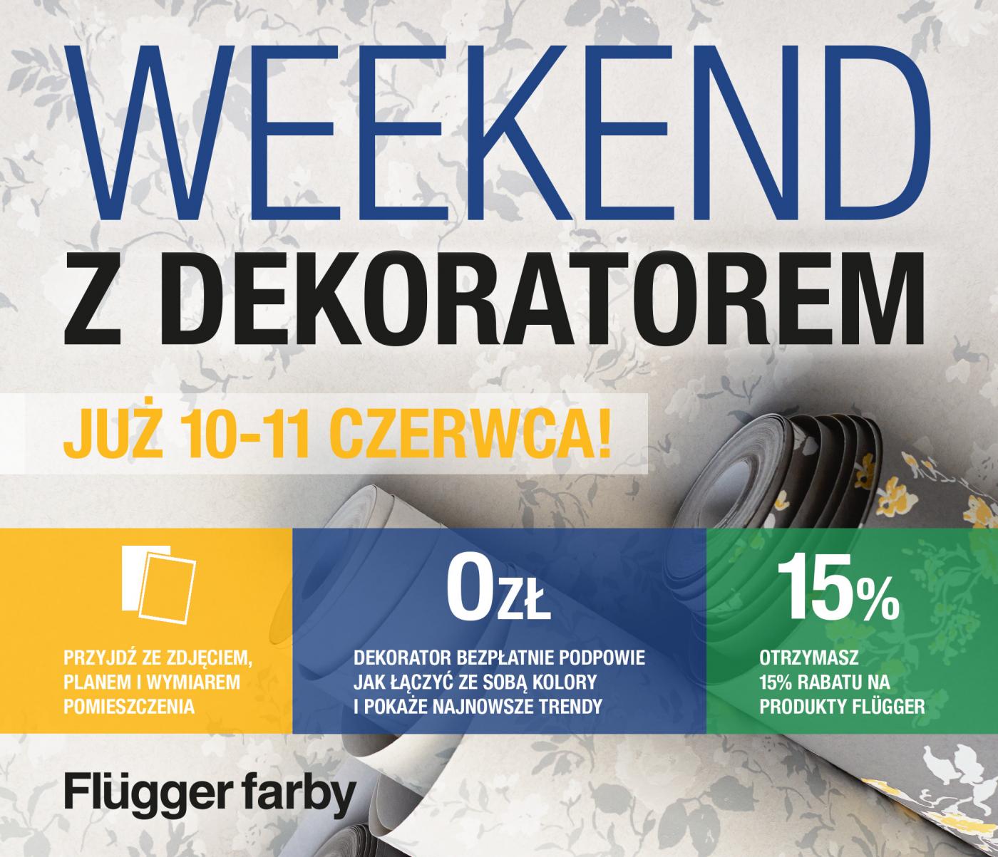 Weekend pełen inspiracji - Flügger zaprasza na darmowe porady dekoratora wnętrz