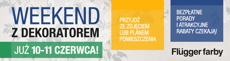 Weekend pełen inspiracji - Flügger zaprasza na darmowe porady dekoratora wnętrz
