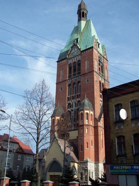 Brzeziny Śląskie - Kościół pw. Najświętszego Serca Pana Jezusa