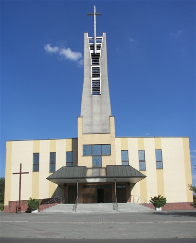 Rybnicka Kuźnia - Kościół pw. Wniebowzięcia Najświętszej Maryi Panny