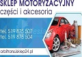 Sklep motoryzacyjny części i akcesoria