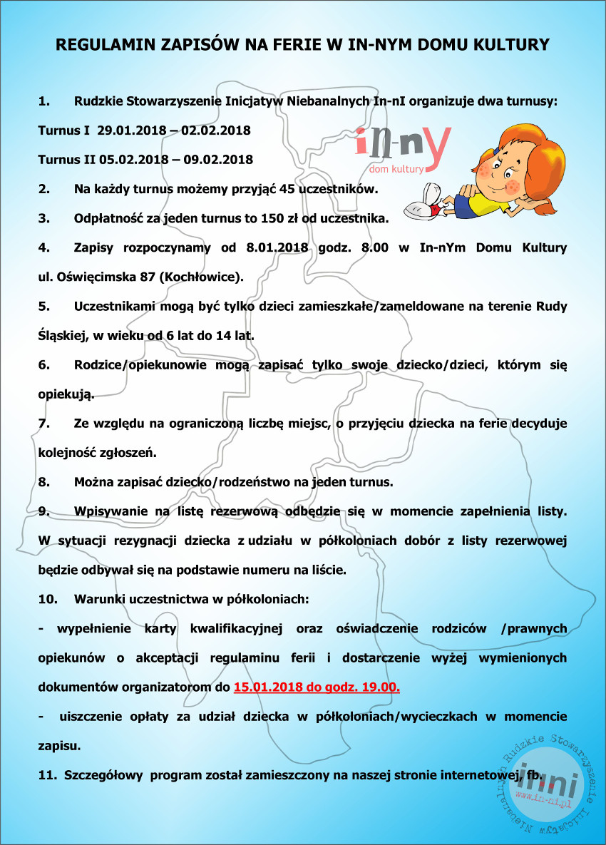 Ferie z In-nYm Domem Kultury