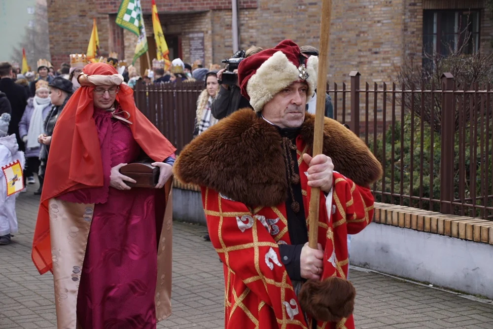 Orszak Trzech Króli przeszedł ulicami Rudy