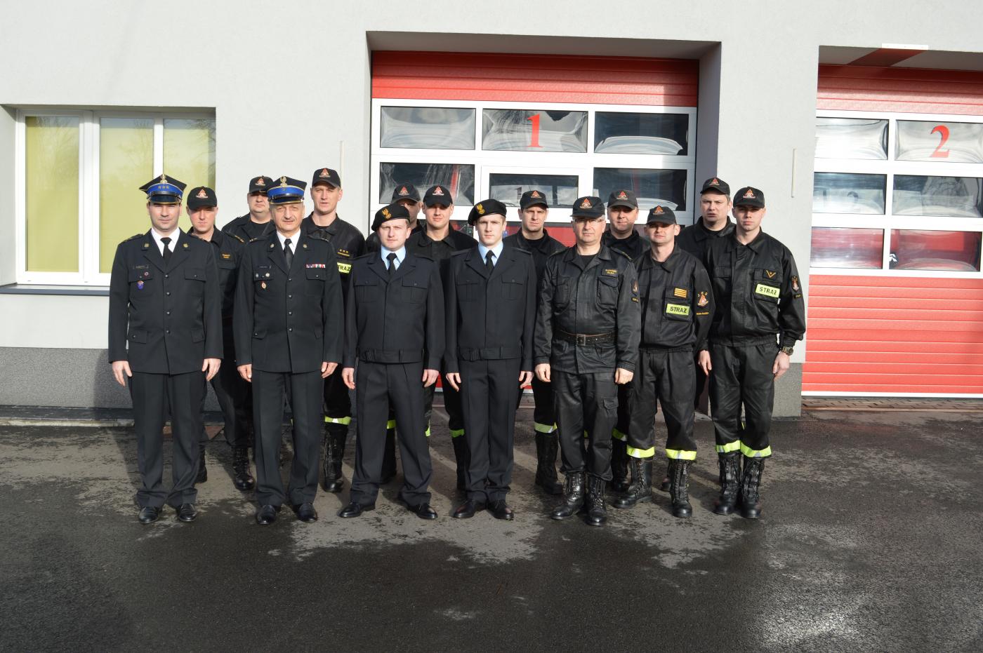 Uroczysta zbiórka z okazji ślubowania