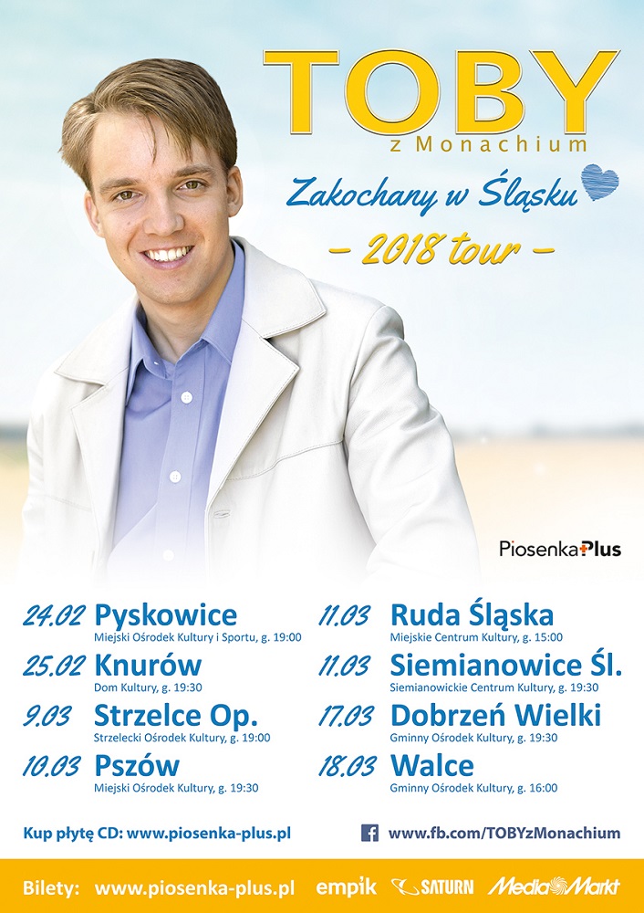 Toby z Monachium "Zakochany w Śląsku" - 2018 tour