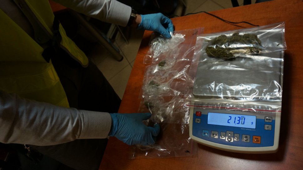 Tyscy policjanci przejęli narkotyki