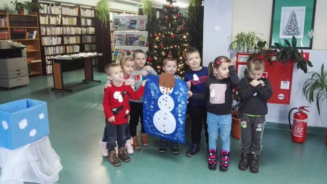 Zimowe hece w bibliotece!