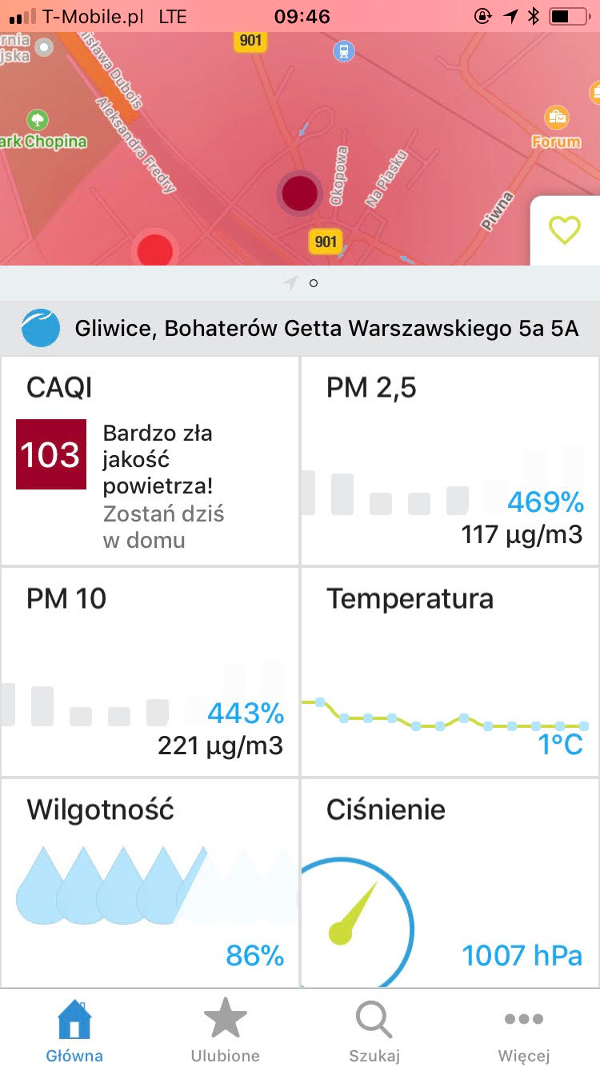 Bez masek dziś ani rusz! Smog nad całym regionem