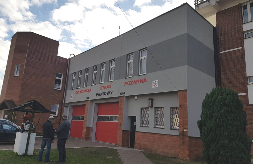 OSP w Paniowach po już modernizacji