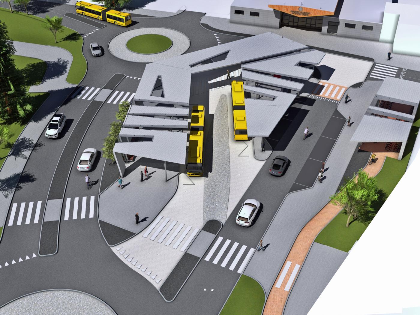 Budowa centrum przesiadkowego Ligota wkracza w II etap