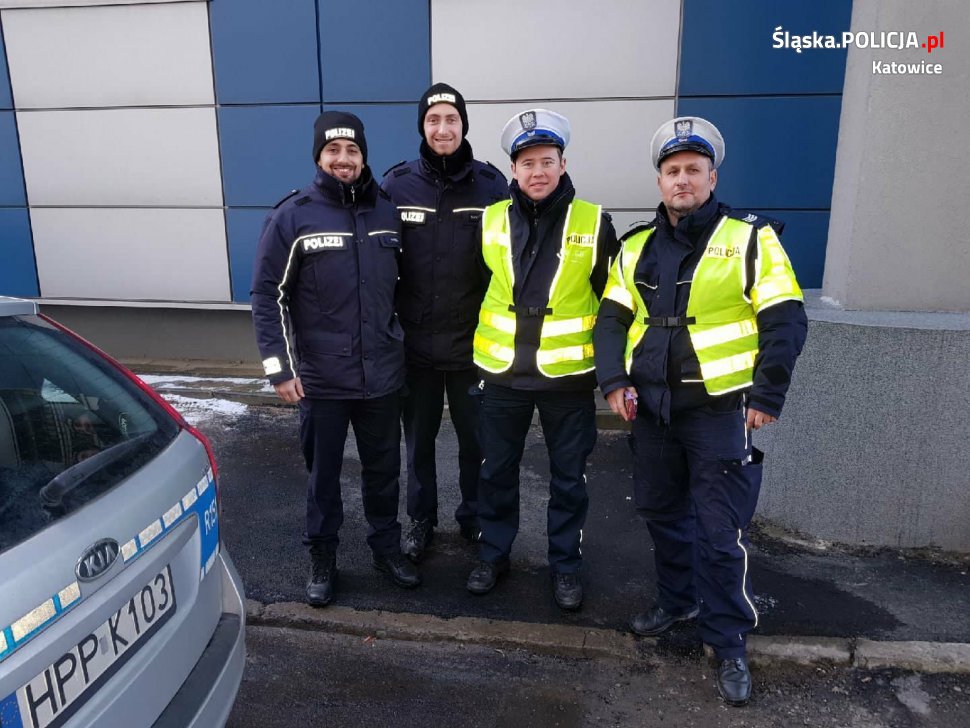 Wizyta niemieckich policjantów w Katowicach