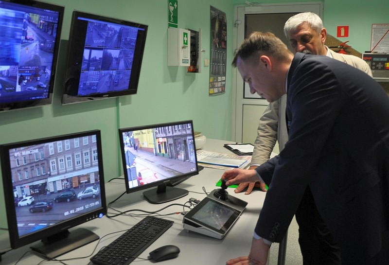 Monitoring miejski z nowymi kamerami