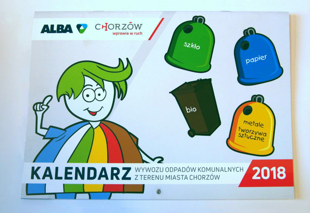 Specjalny kalendarz przypomni o segregacji odpadów