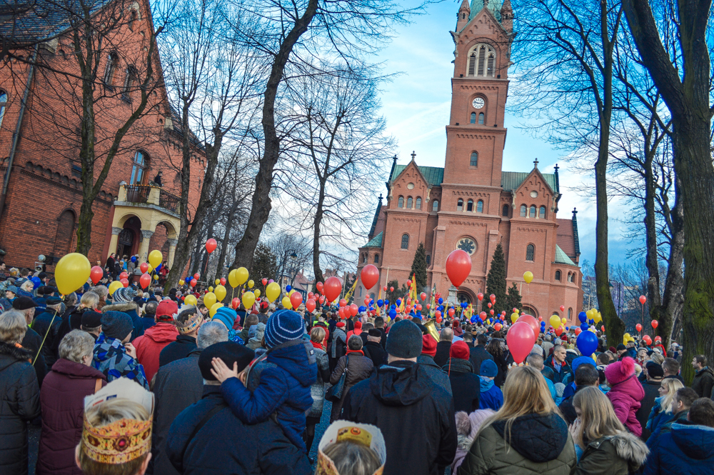 Mieszkańcy w Orszaku Trzech Króli