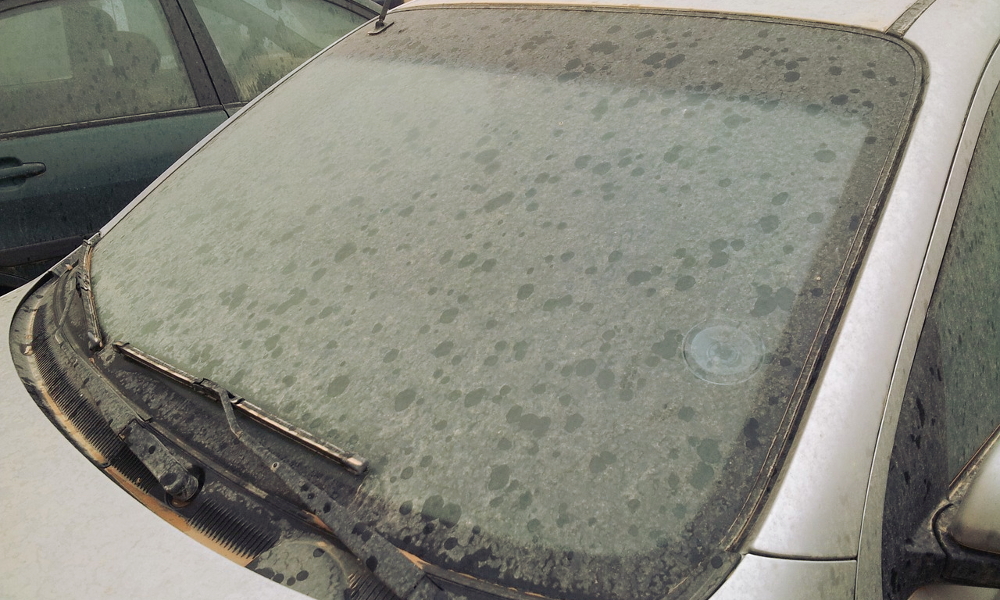 Dziwny pył na Waszych samochodach? To nic strasznego!