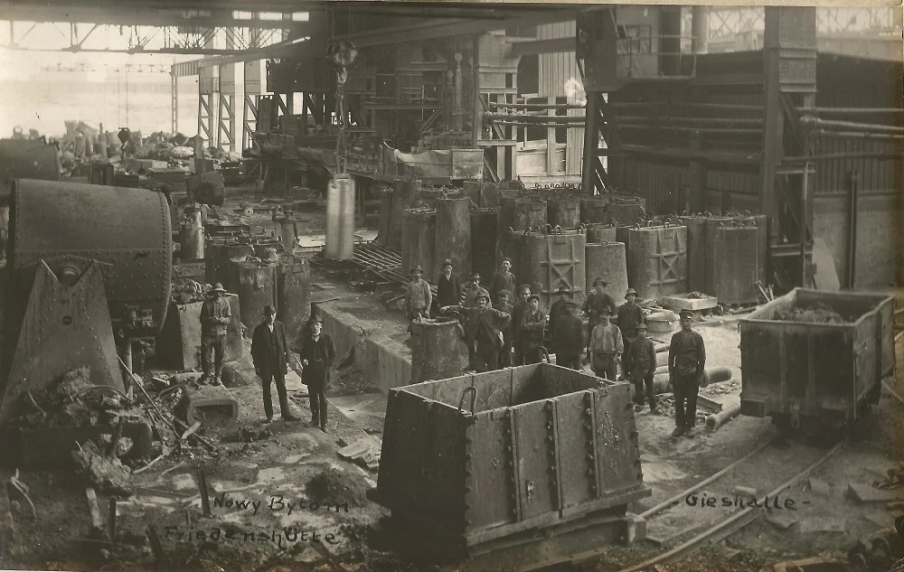 Huta Pokój na starych zdjęciach! [oryginalne fotografie]