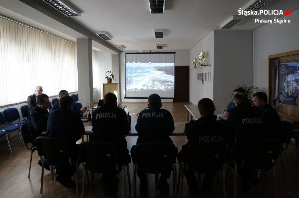 Odprawa dzielnicowych z Piekar Śląskich