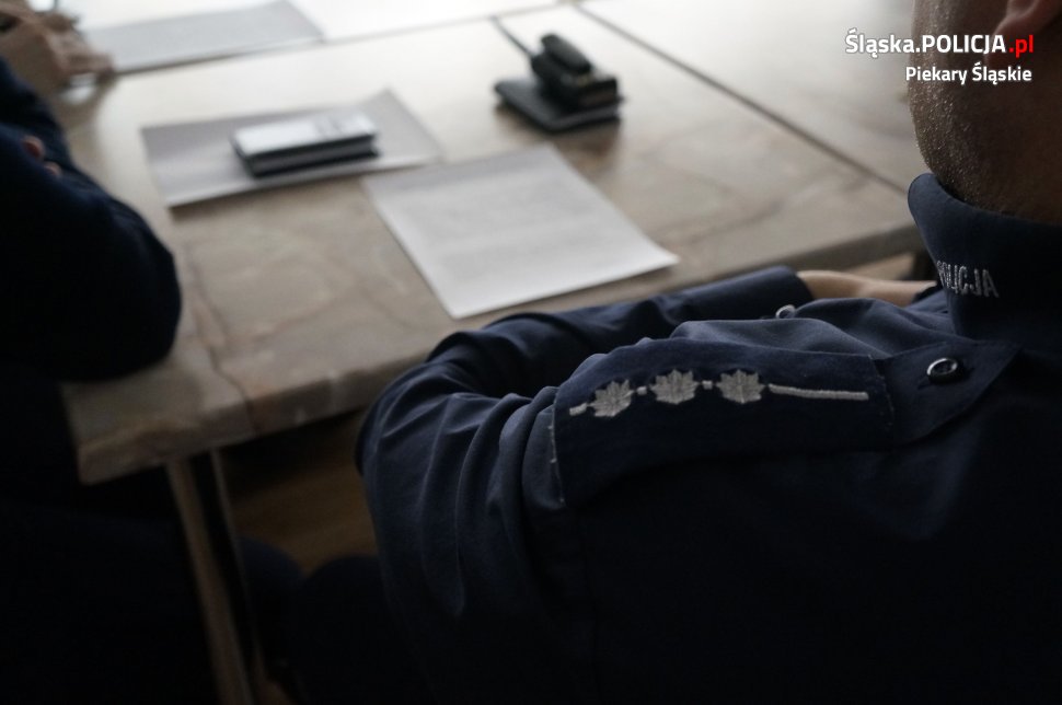 Odprawa dzielnicowych z Piekar Śląskich