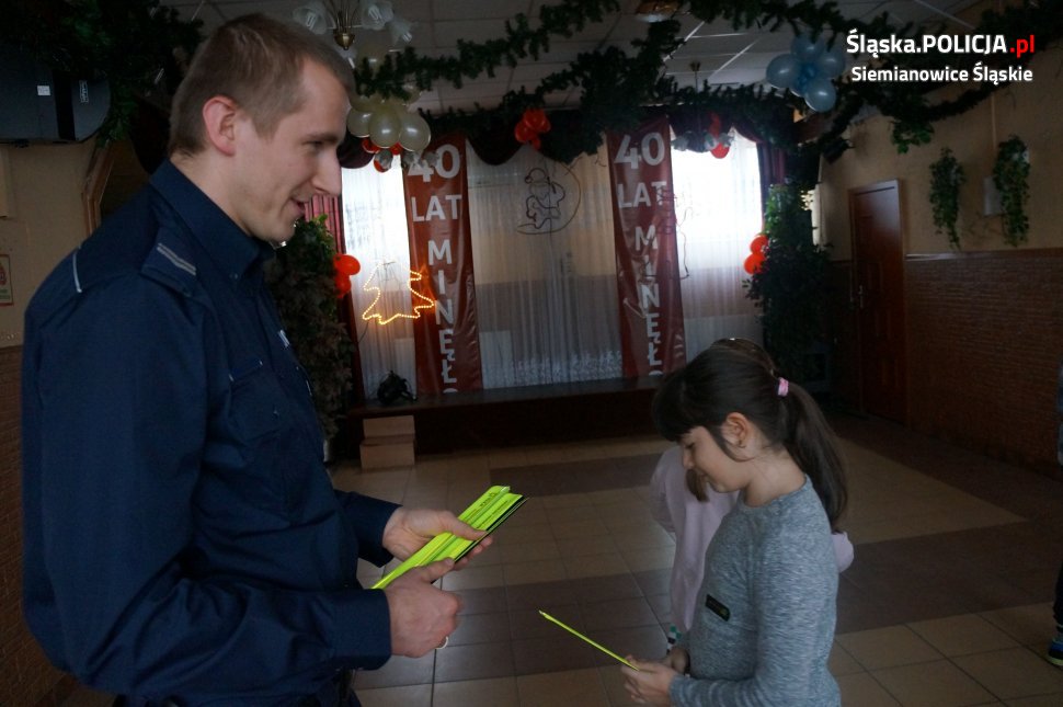 Zimowo...odblaskowo... a najważniejsze, że bezpiecznie